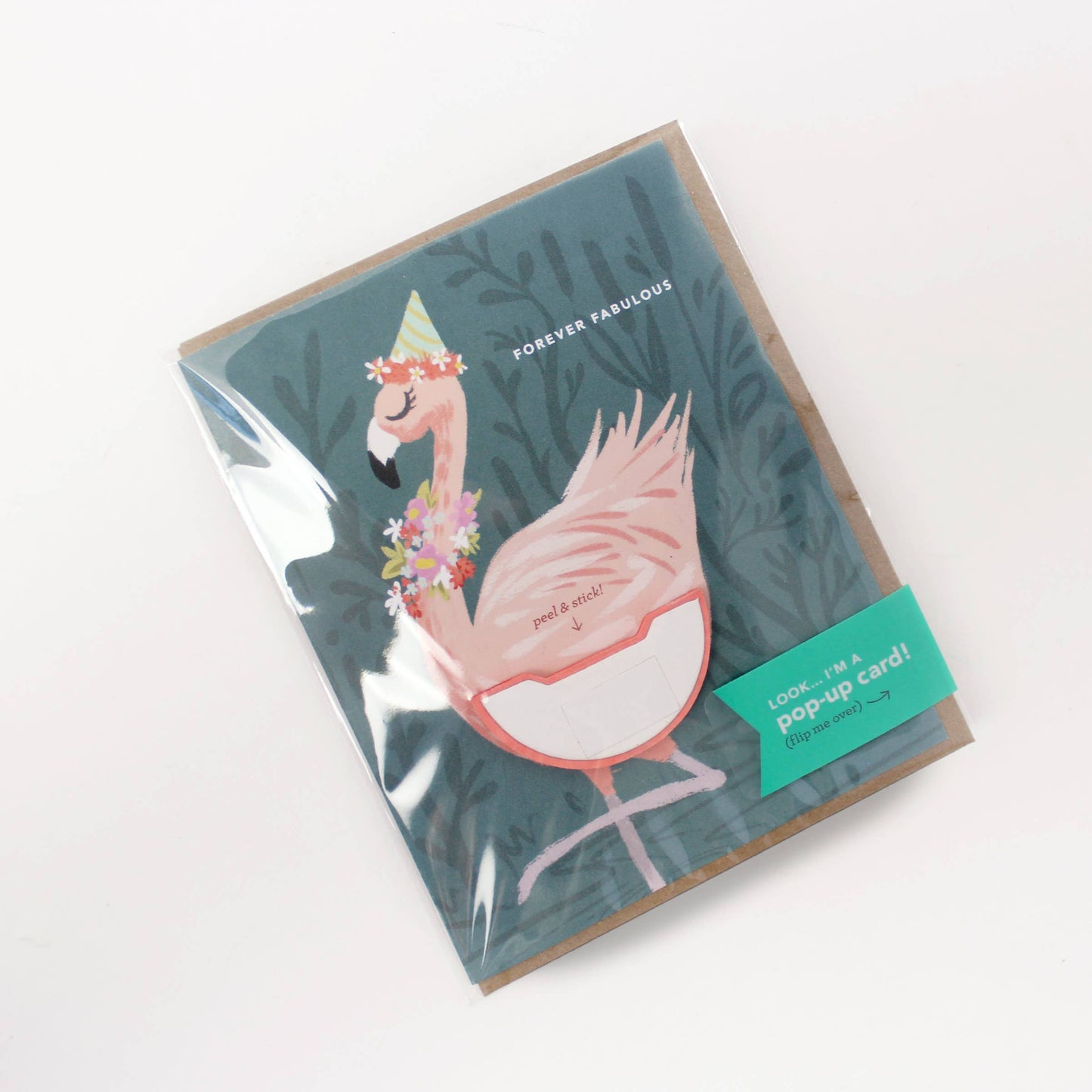 Pop-up Card - Flamingo Birthday
