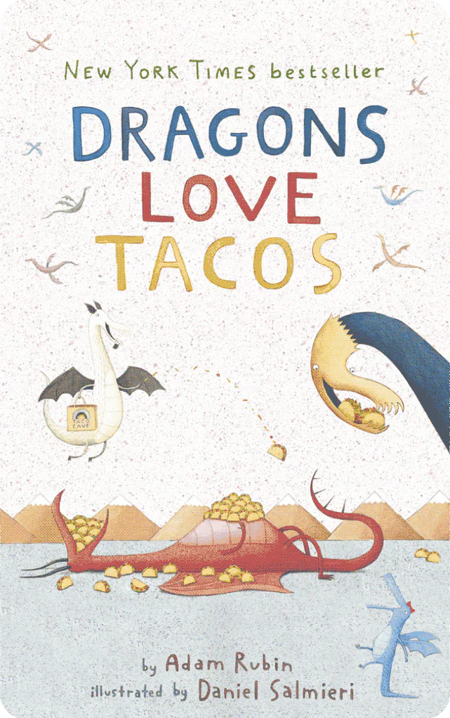 Dragons Love Tacos (English & Spanish) Yoto Card