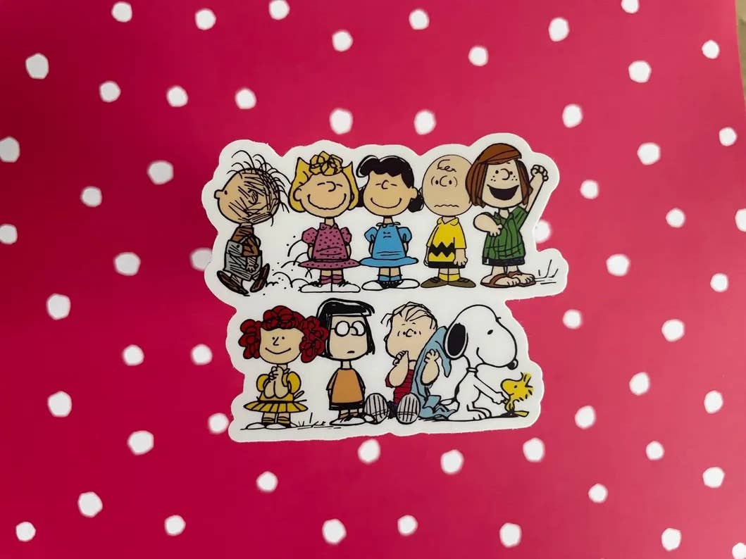 The Peanut Gang Vinyl Sticker