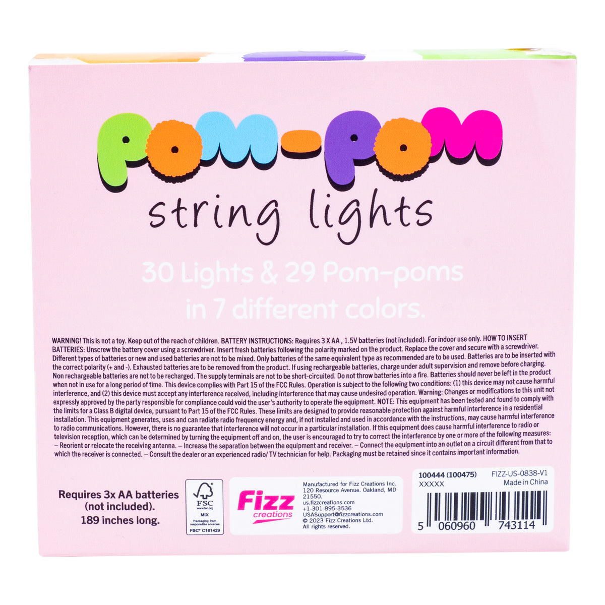 Pom-Pom String Light