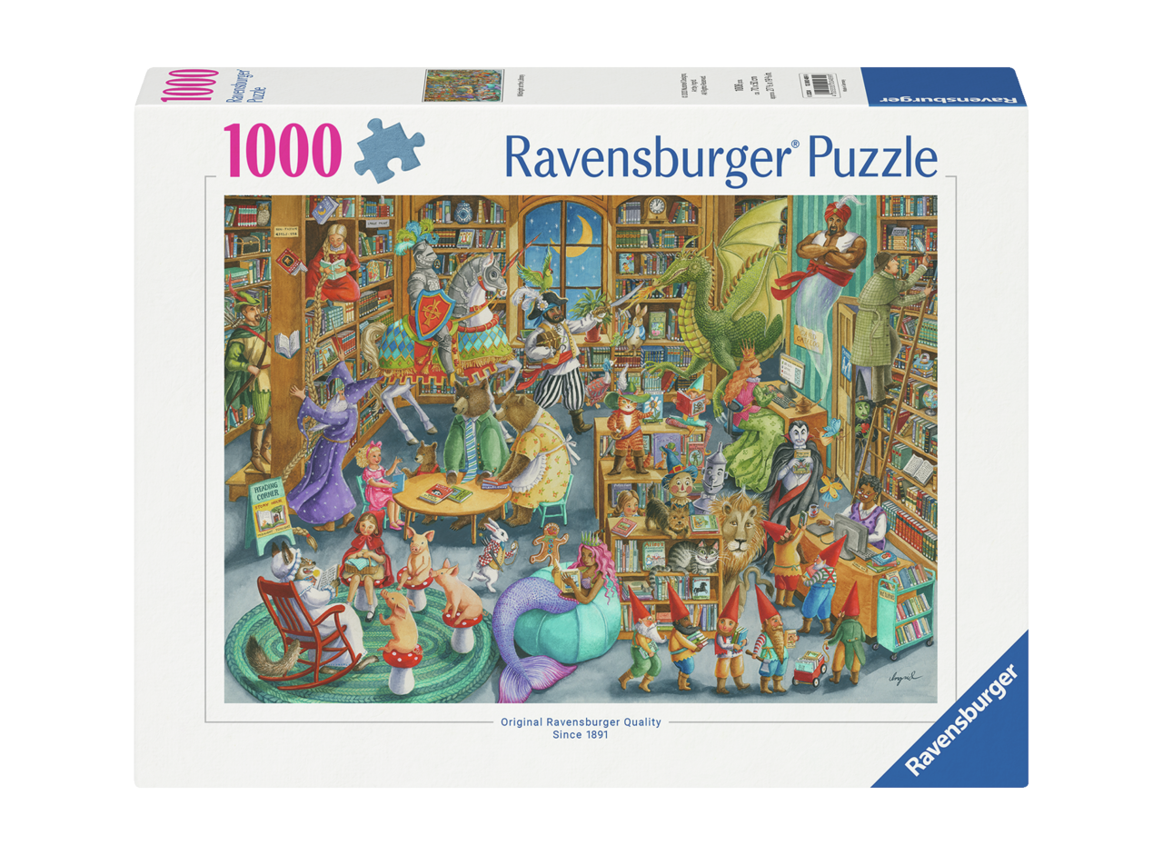Midnight at the Library 1000 pc Puzzle
