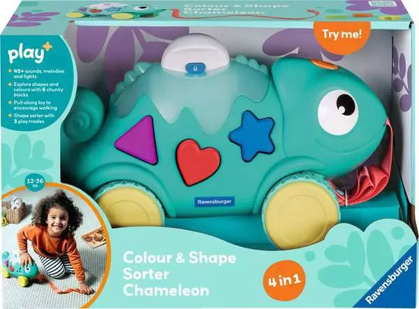 Color and Shape Sorter Chameleon