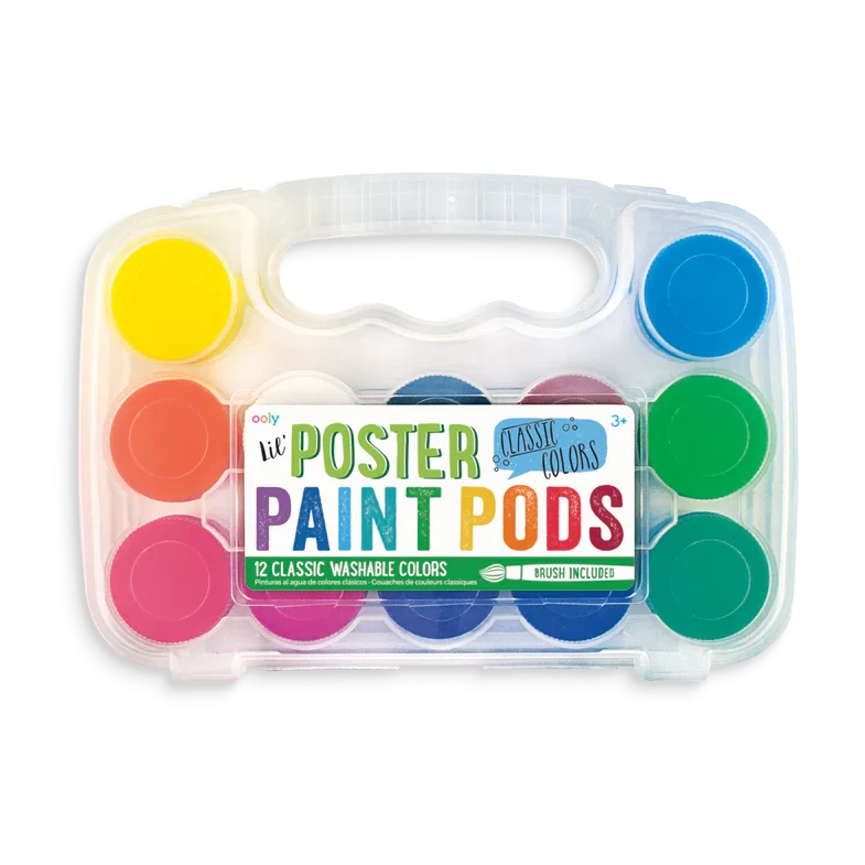Poster Paint Pods