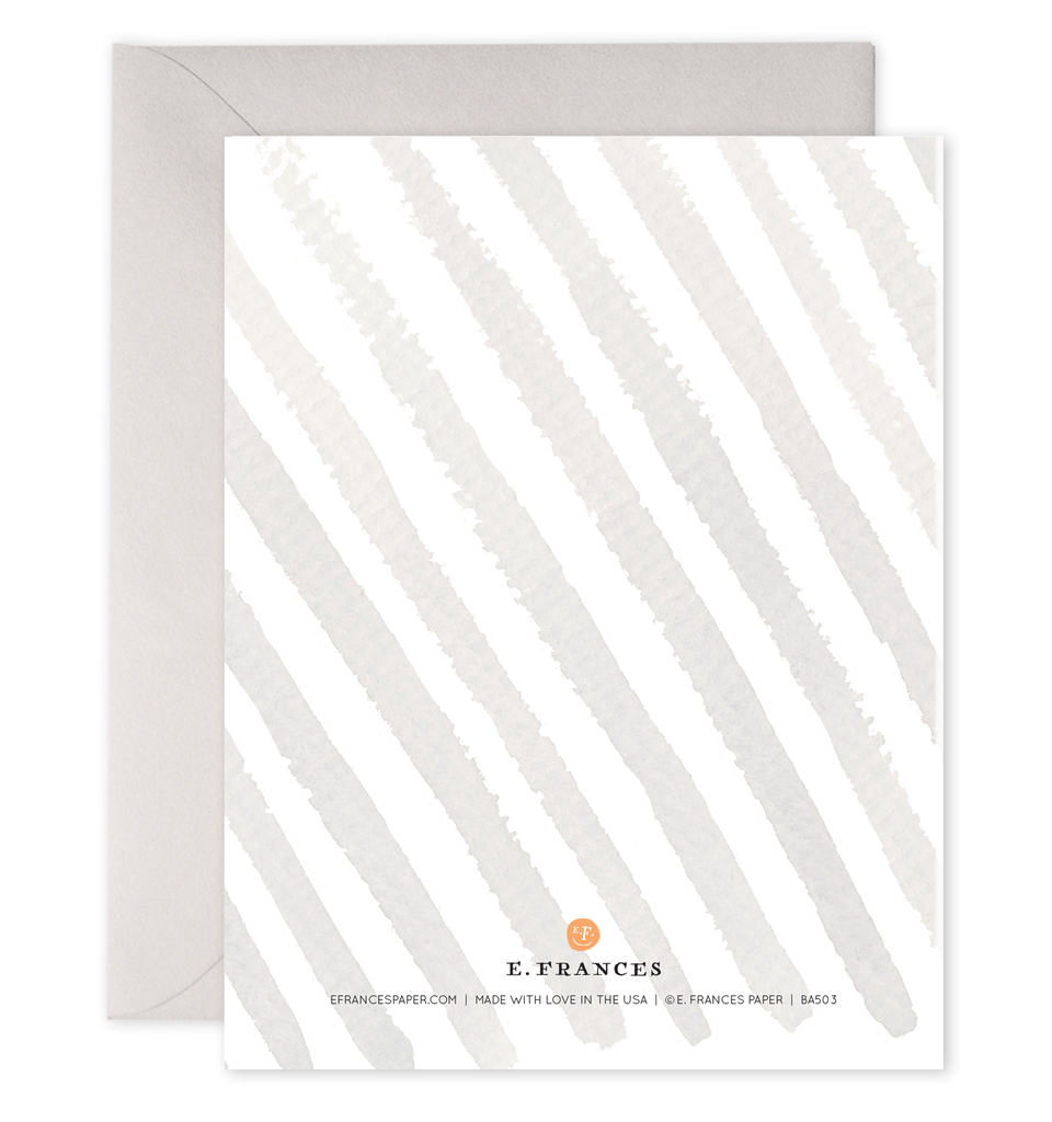 Welcome Little One Elephant Card | New Baby Greeting Card: 4.25 X 5.5 INCHES
