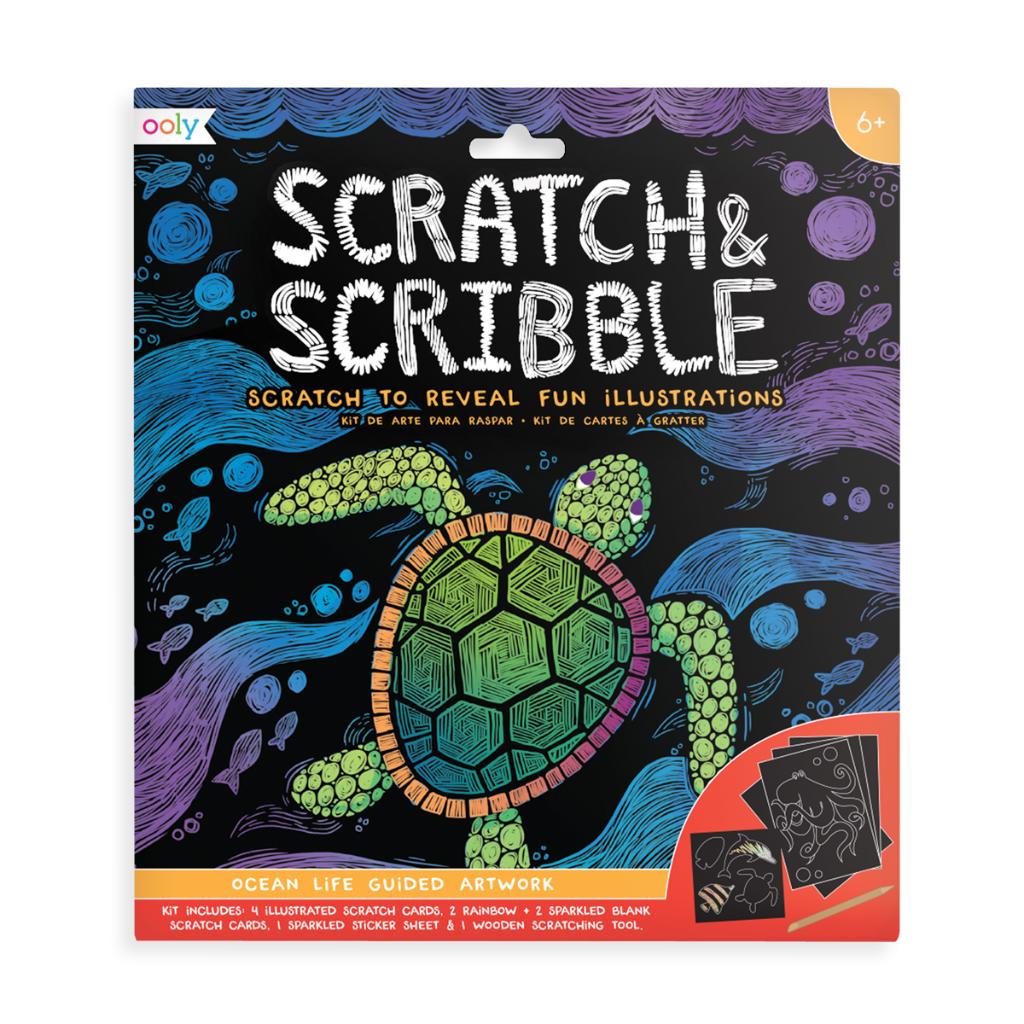Scratch and Scribble Art Kits