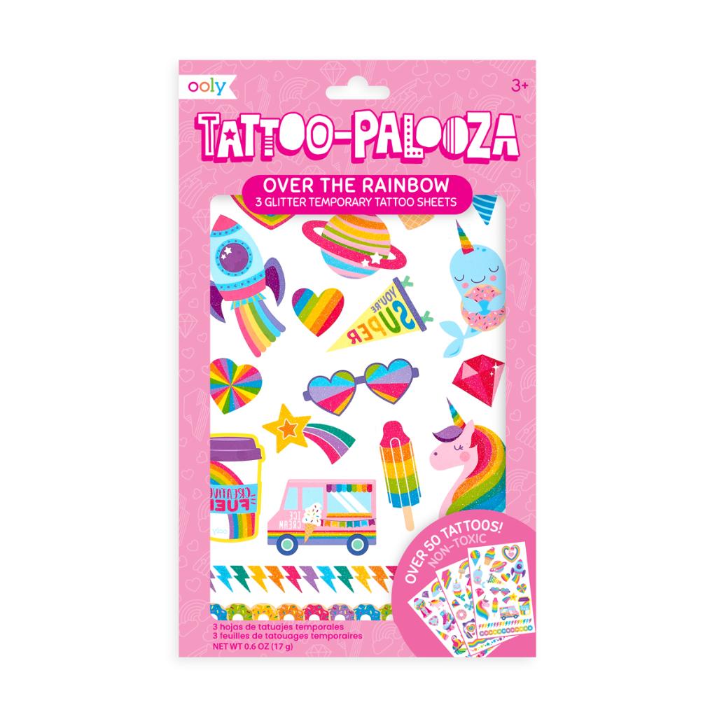 Tattoo Palooza: Glitter Temporary Tattoos