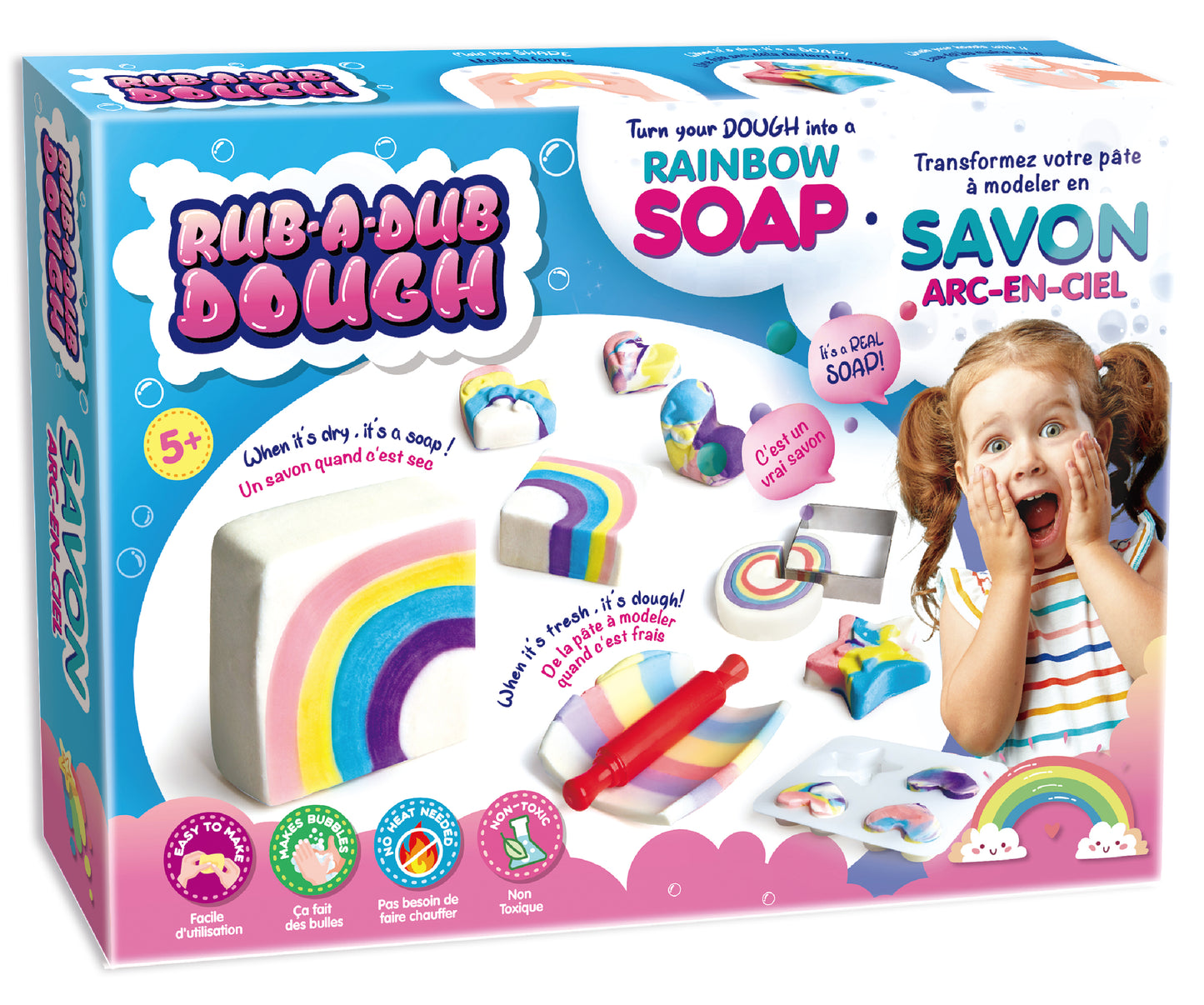 Rainbow Soap Making Kit