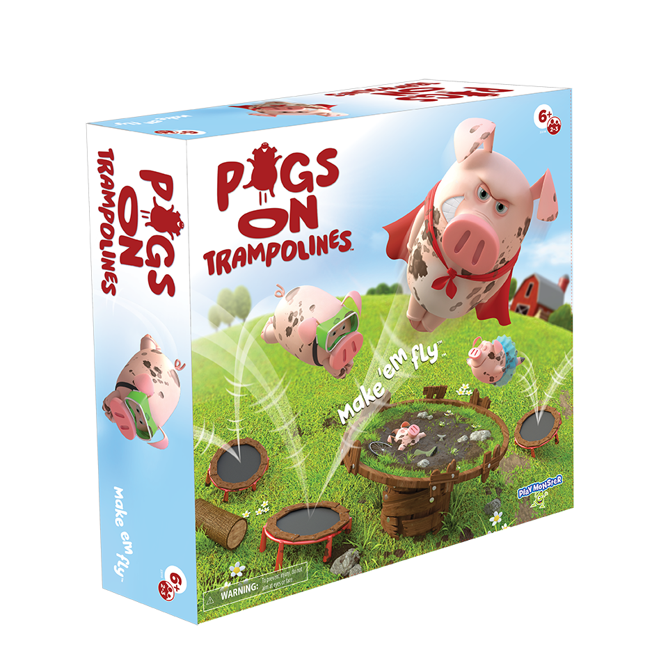 Pigs on Trampolines