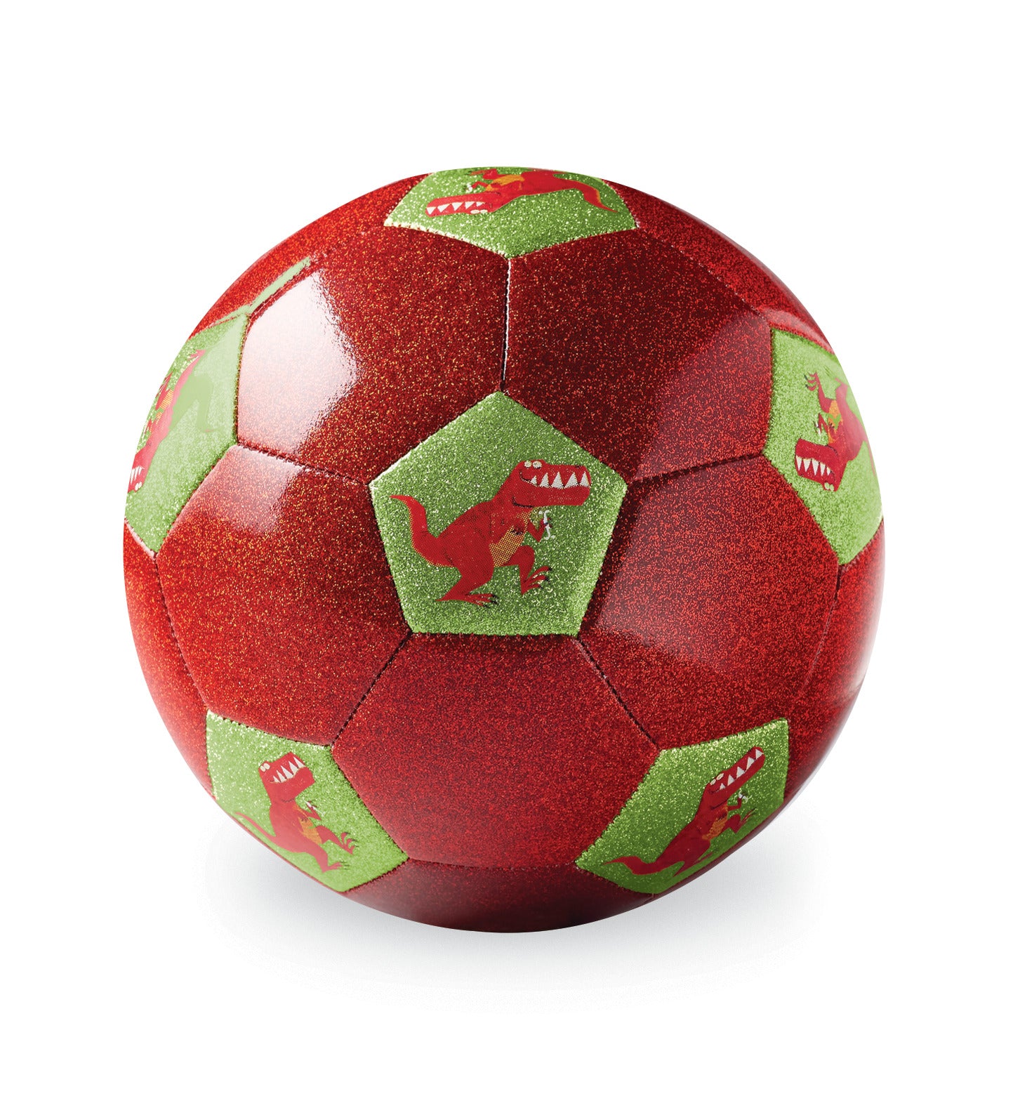Glitter Soccer Ball -Dinosaur