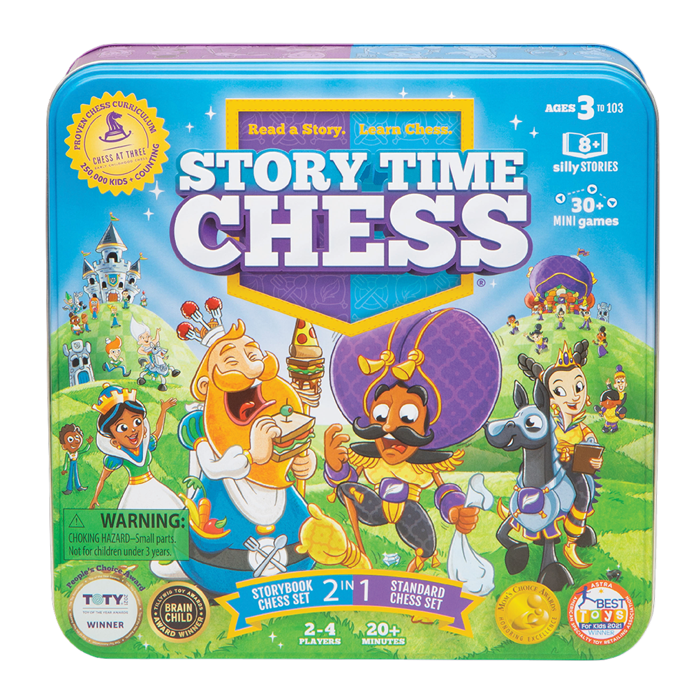 Story Time Chess Tin