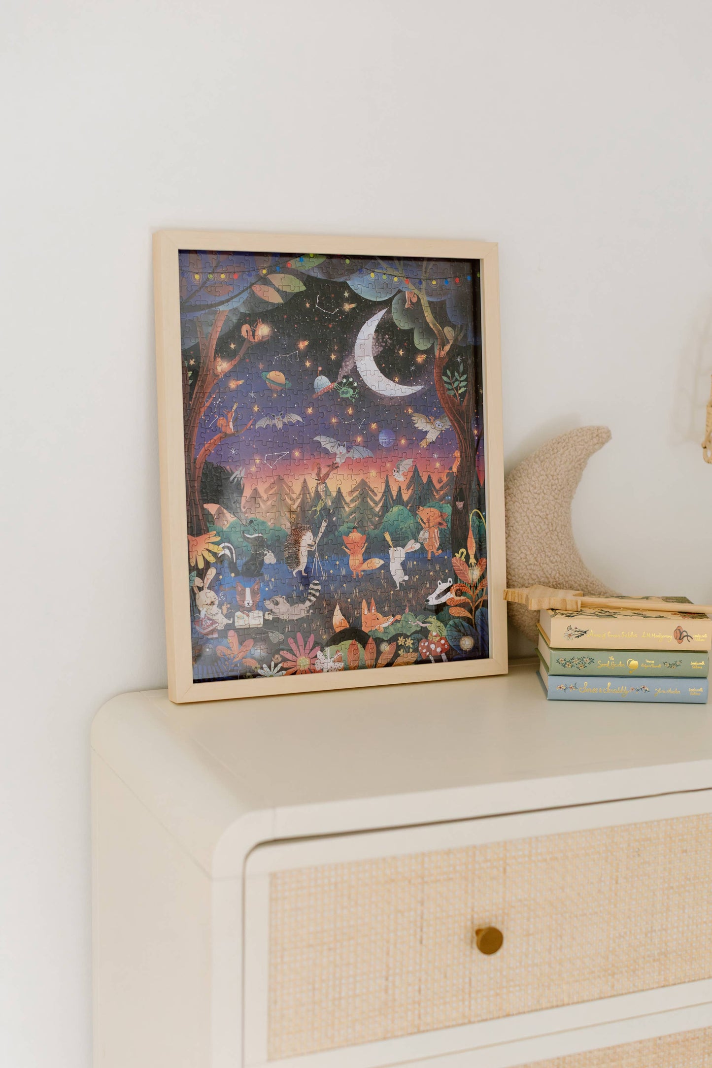 Mischief Under the Moonlight 300 Piece Puzzle