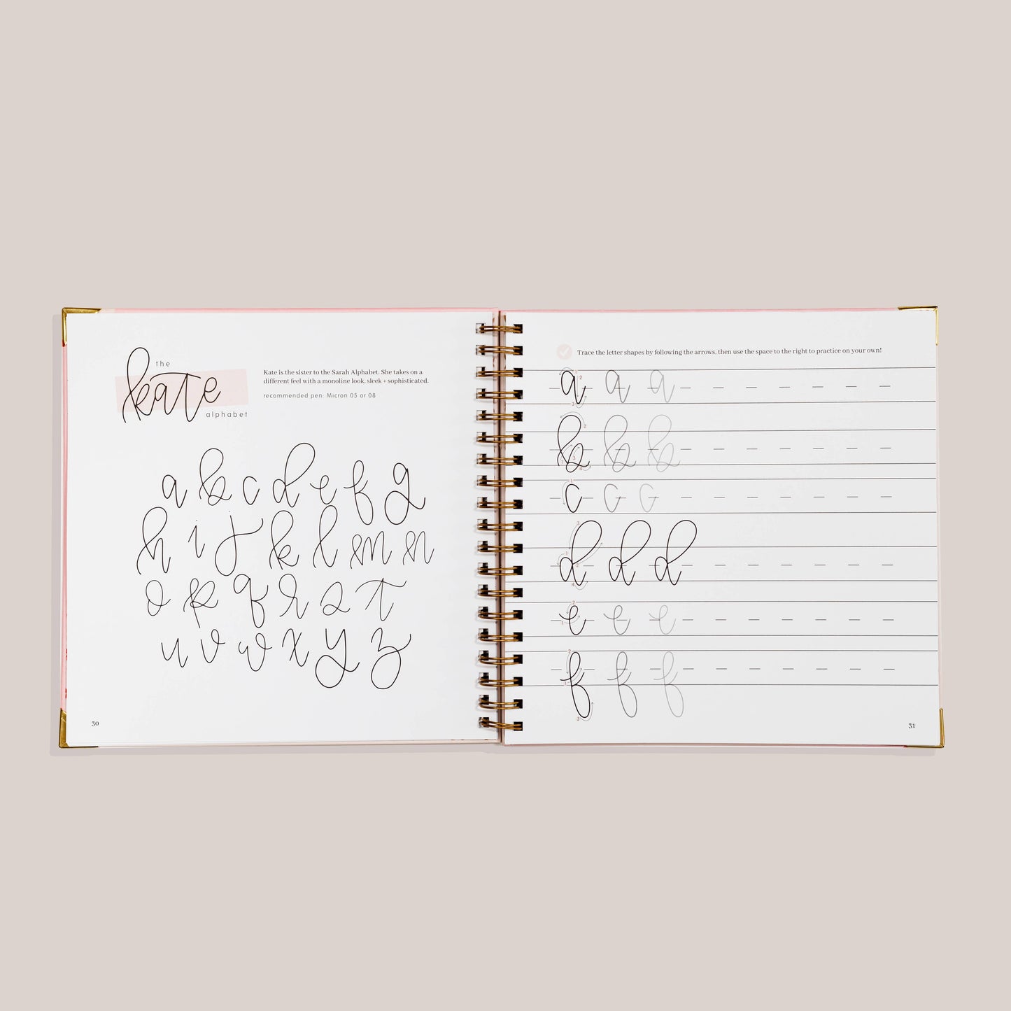 Modern Calligraphy: A Calligraphy Practice Workbook