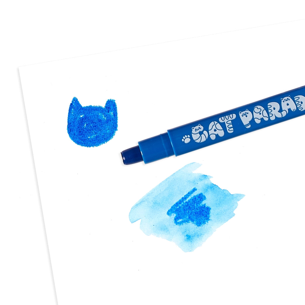 Cat Parade: Twist Up Watercolor Gel Crayons (12 ct)