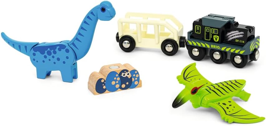 BRIO World 36096 Dinosaur Battery Train