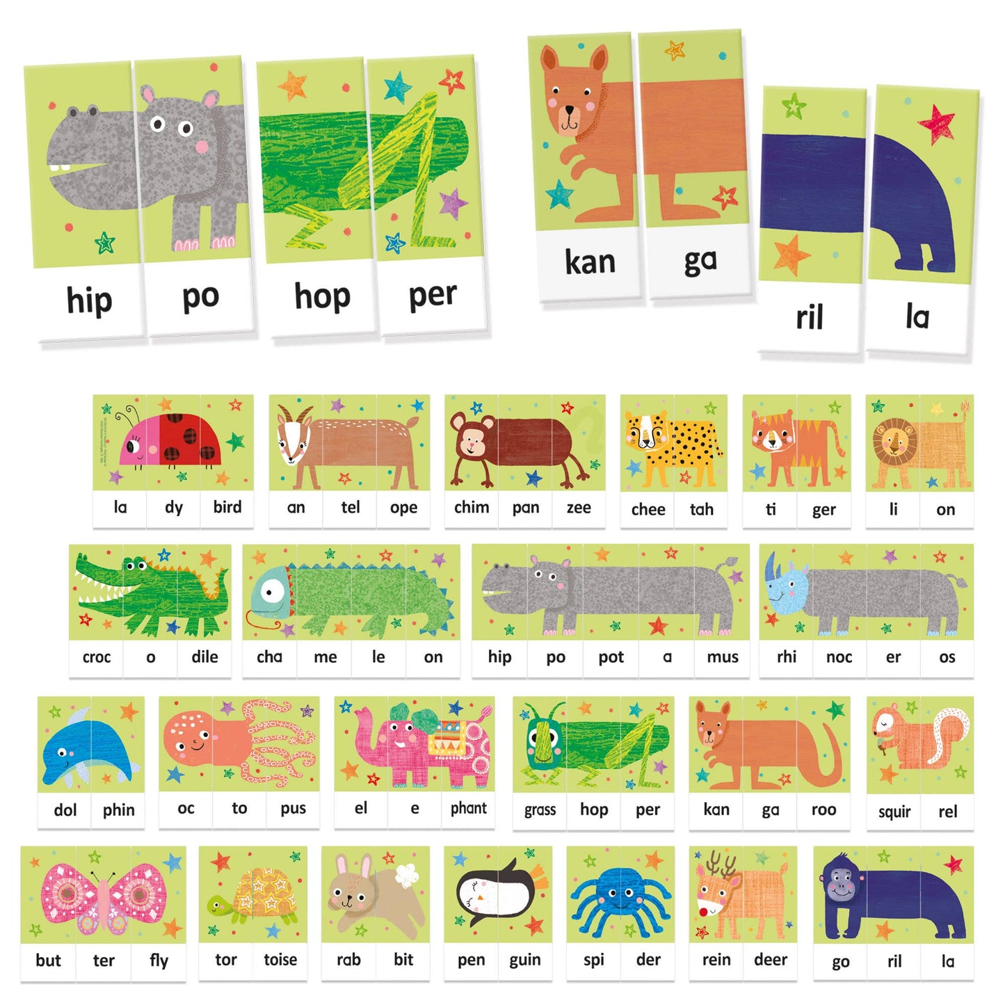 Syllables Factory - Educational Toy for Preschoolers
