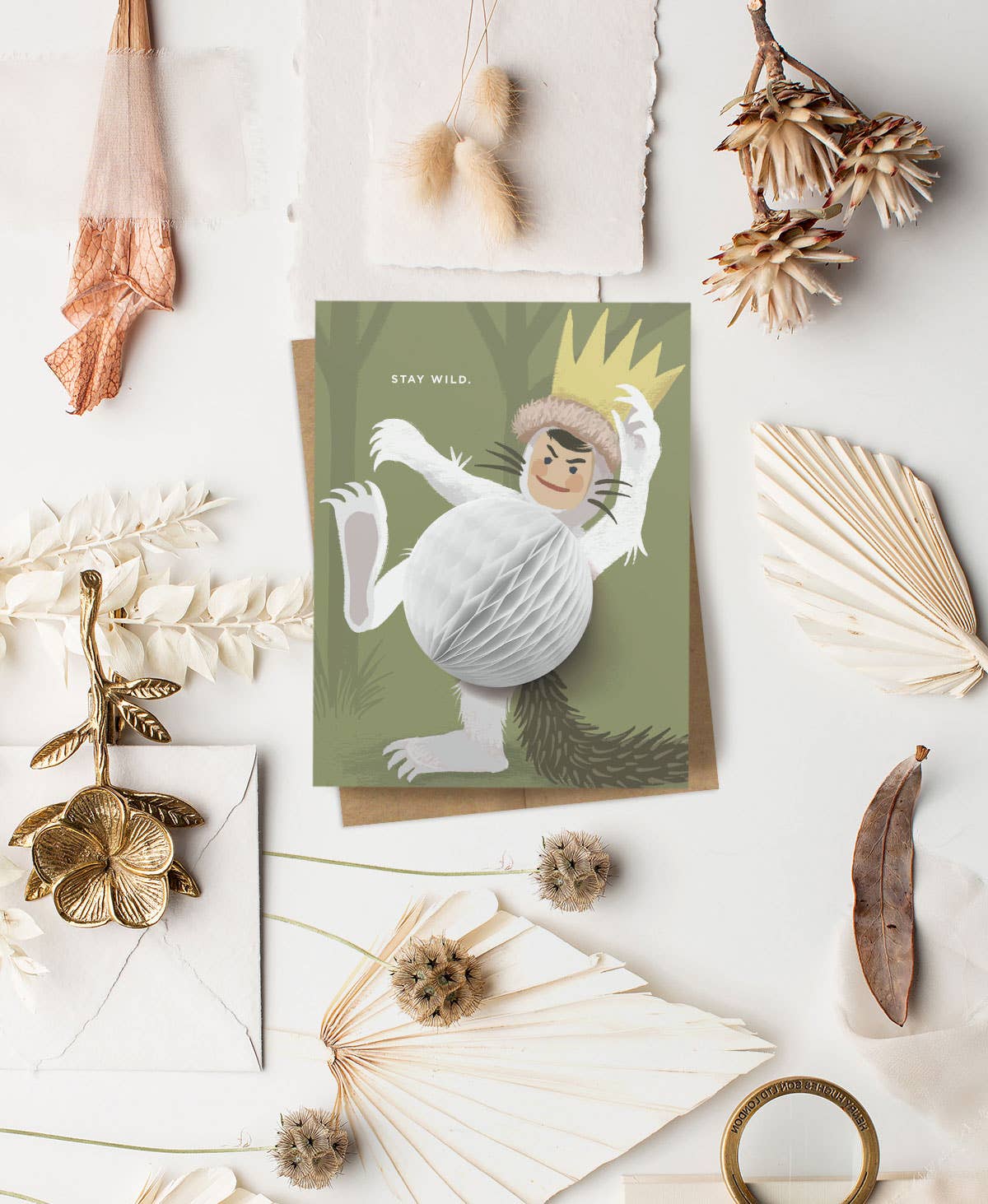 Pop-up Card - Stay Wild - Everyday
