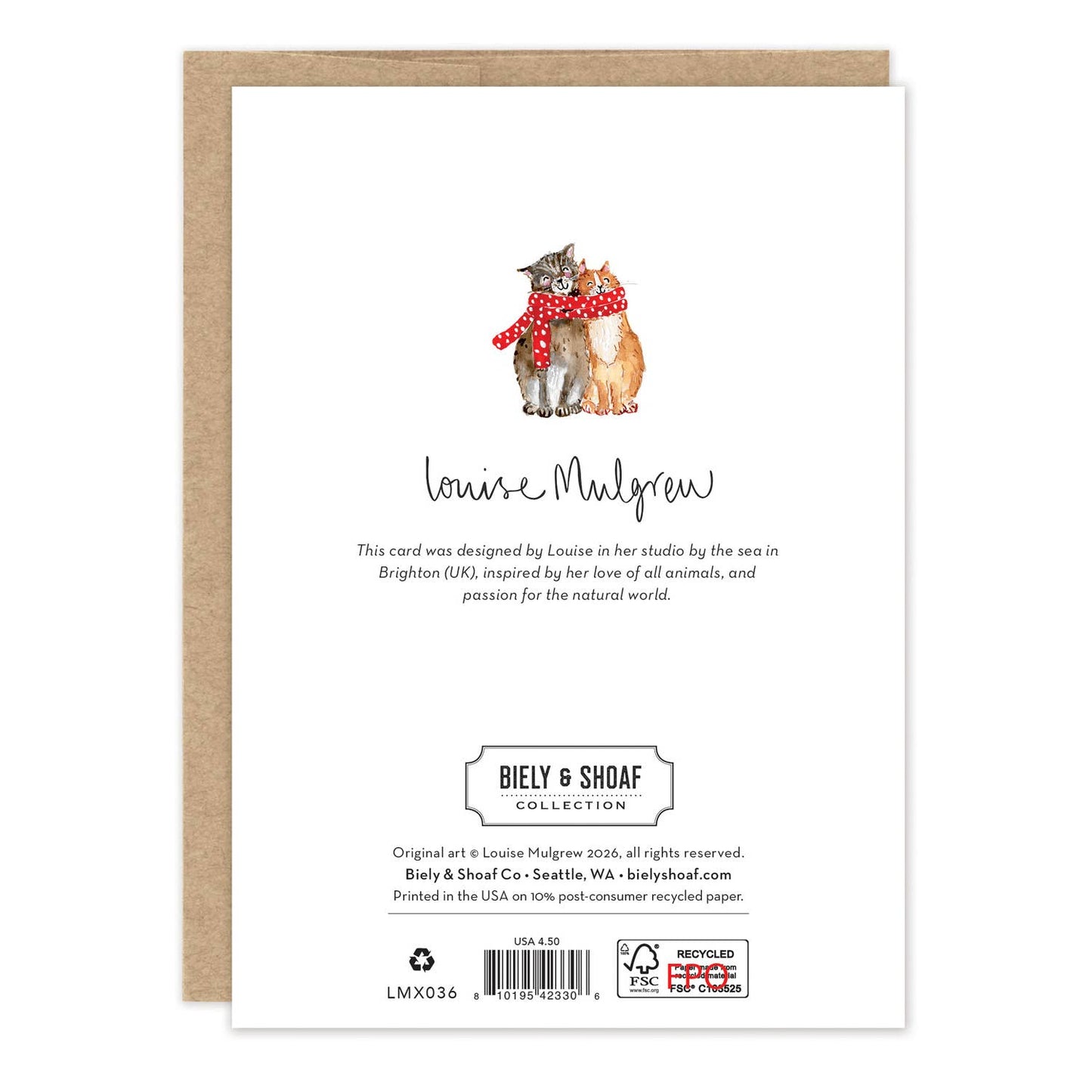 Christmas Cats Holiday Card