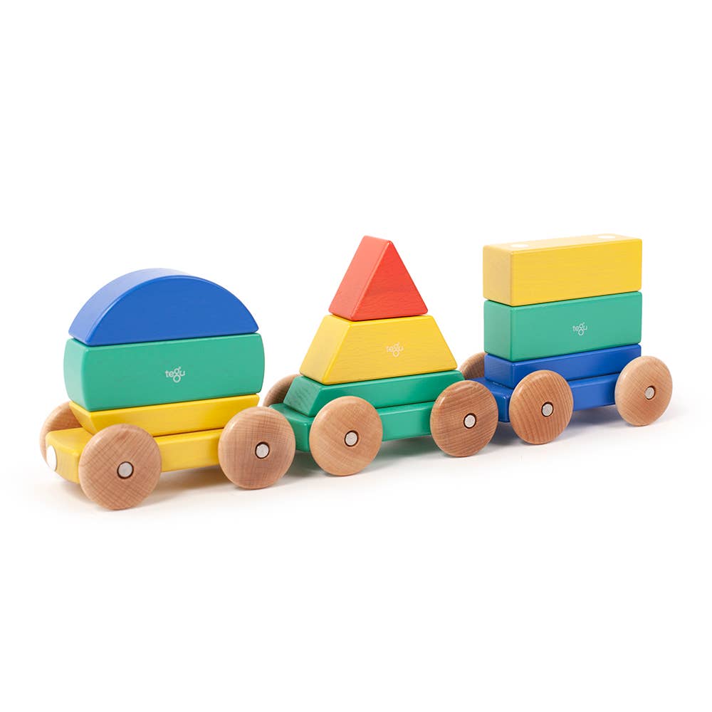 Magnetic Shape Train: Rainbow