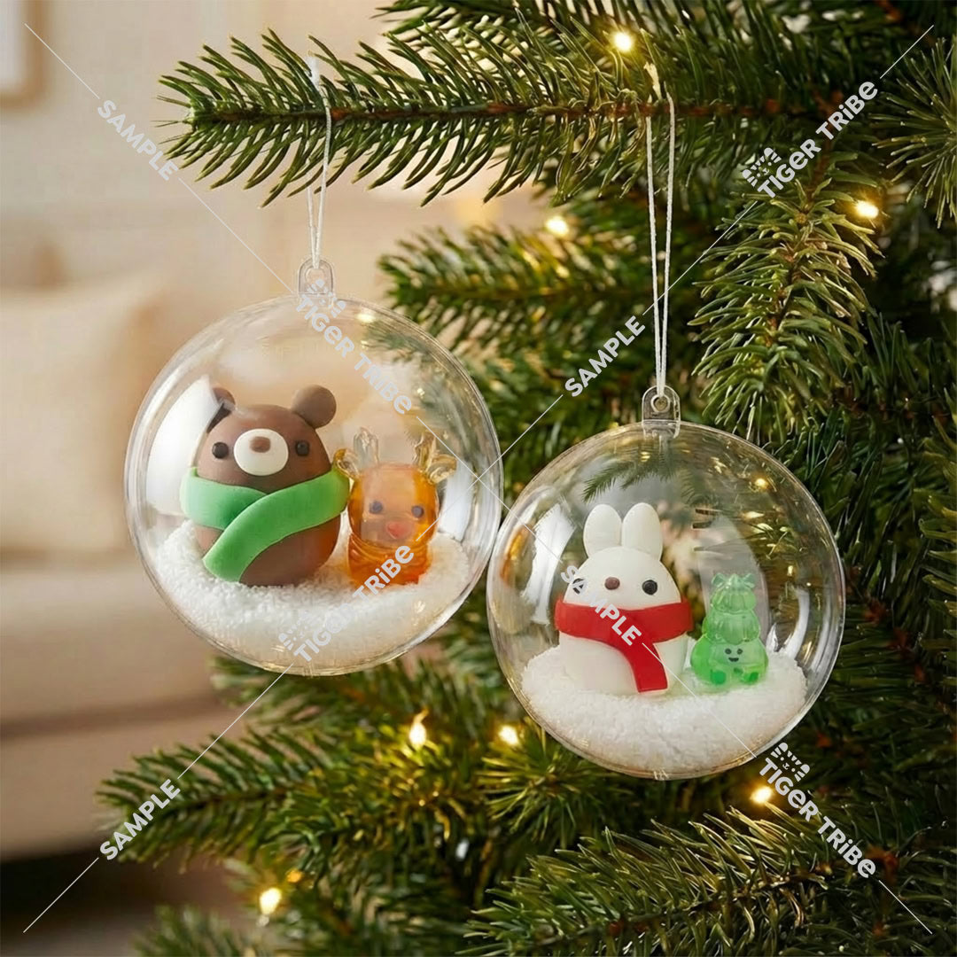 Clay Craft - Ornament Kit - Bear & Bunny