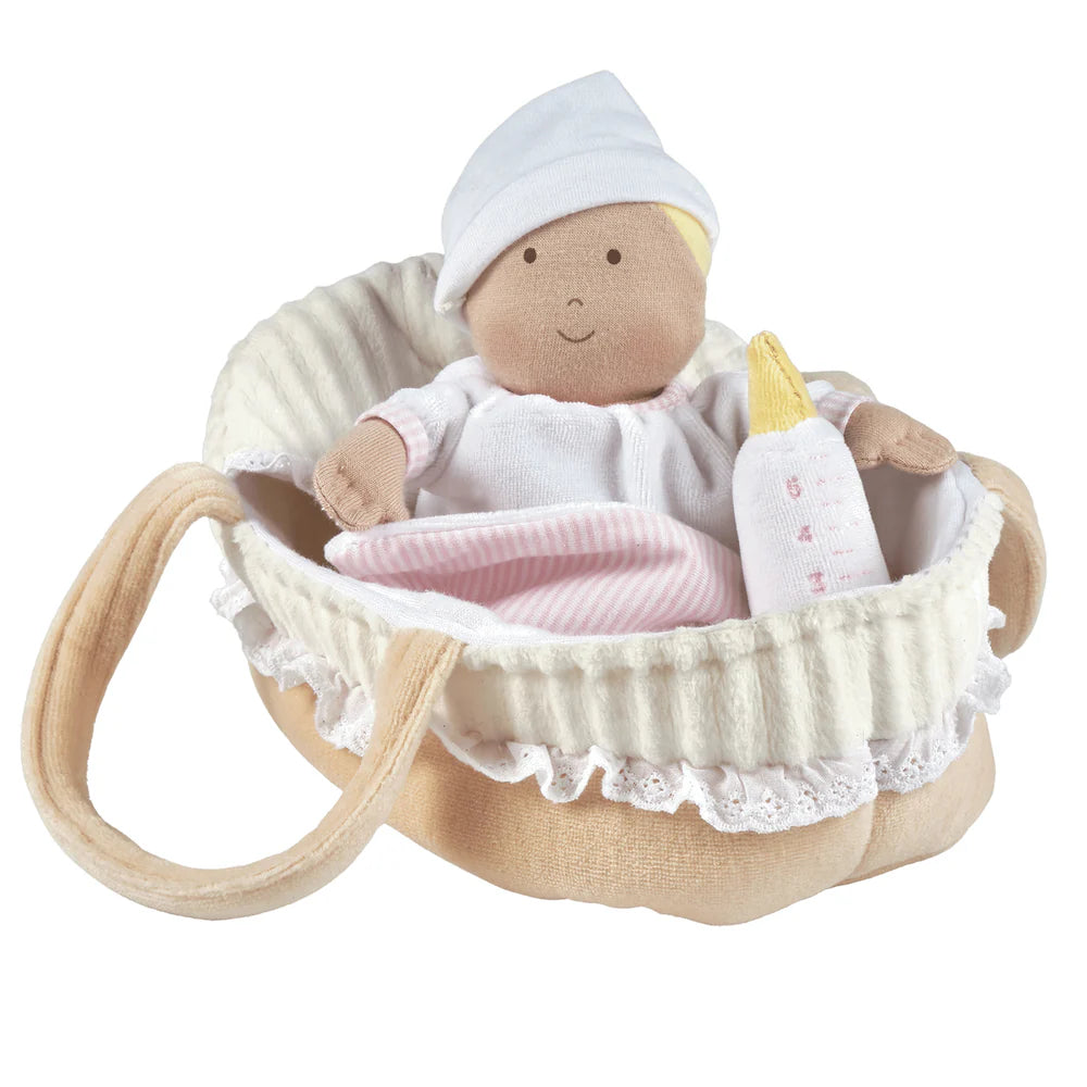 Baby doll and Carry Cot Set