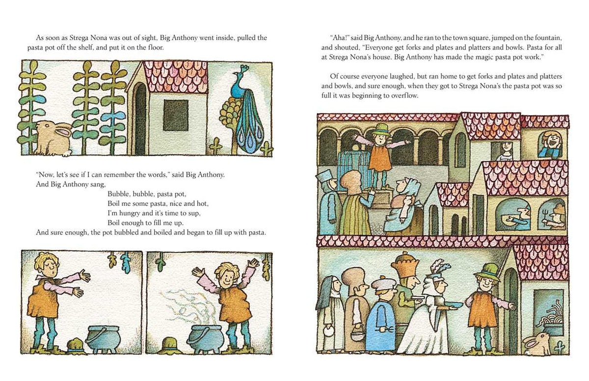 Strega Nona by Tomie dePaola: Hardcover; 32 pages / English
