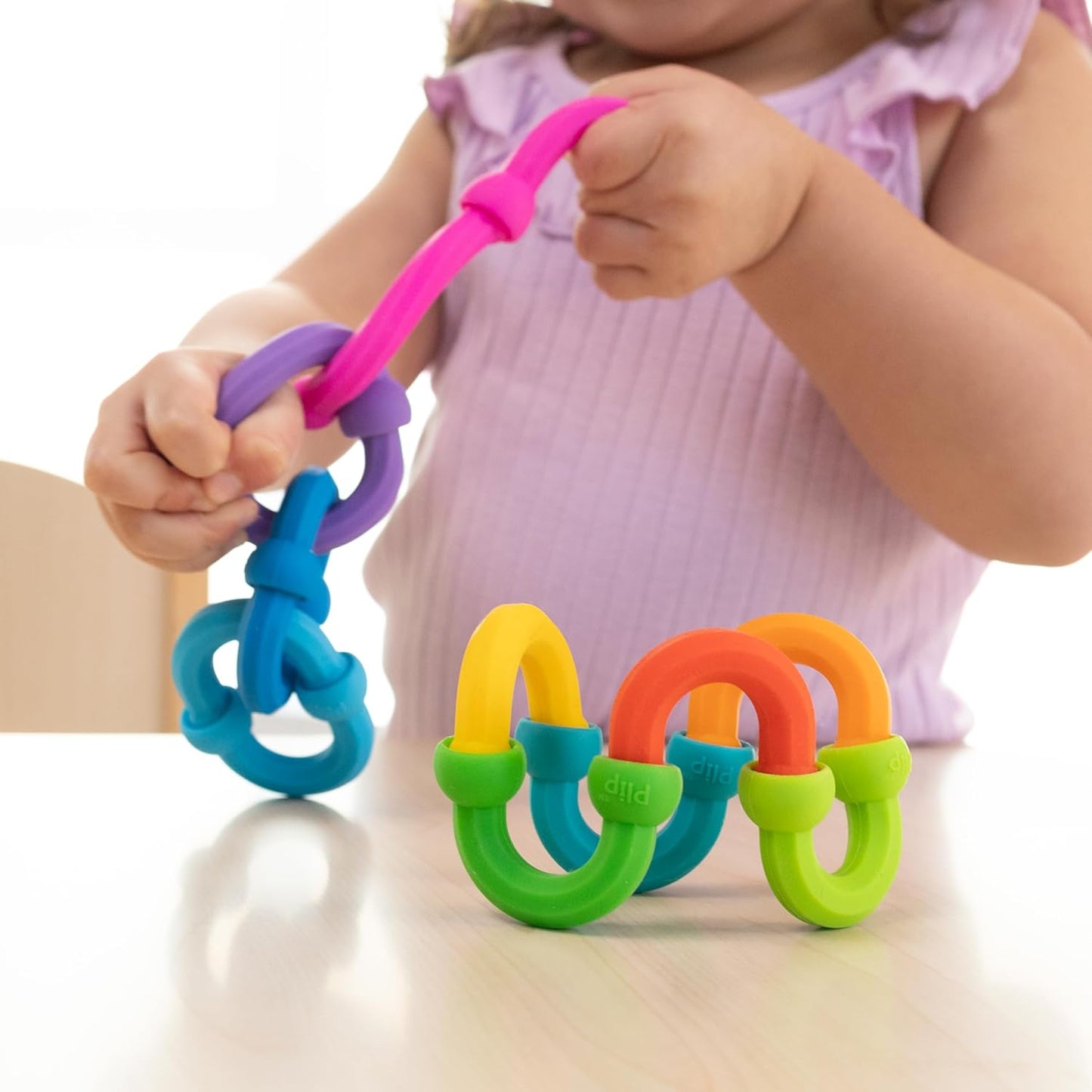 Plip Links Silicone Building Toy