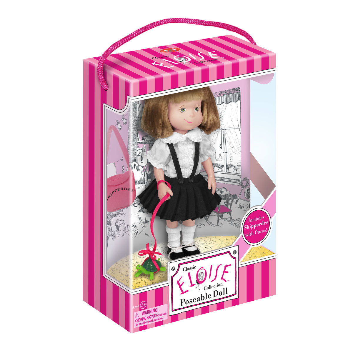 Eloise 8" Poseable Doll w/ Skipperdee