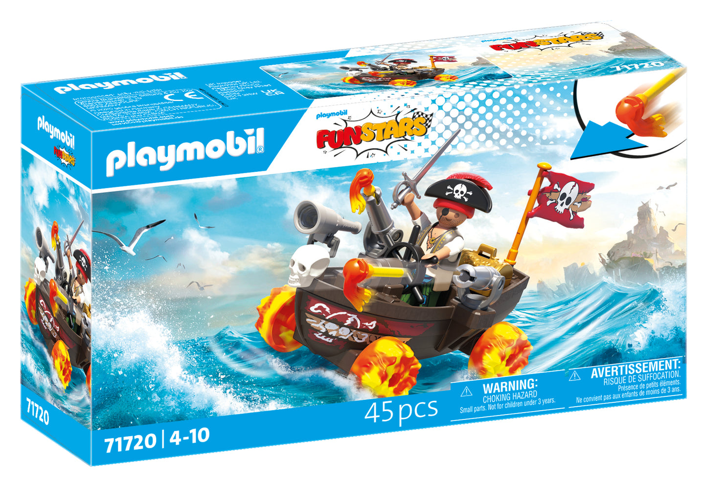 Racing Pirate Boat