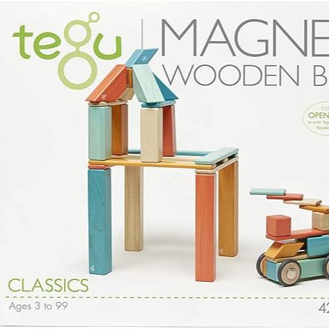 42 Piece Tegu Set, Sunset
