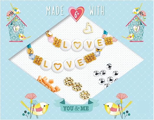 DJECO LGA Beads Love Letters