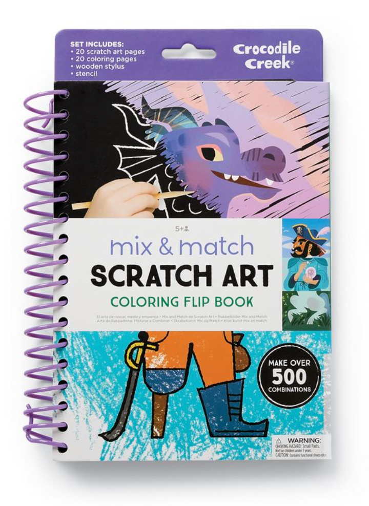 Scratch Art Flip Book Fairytale Magic