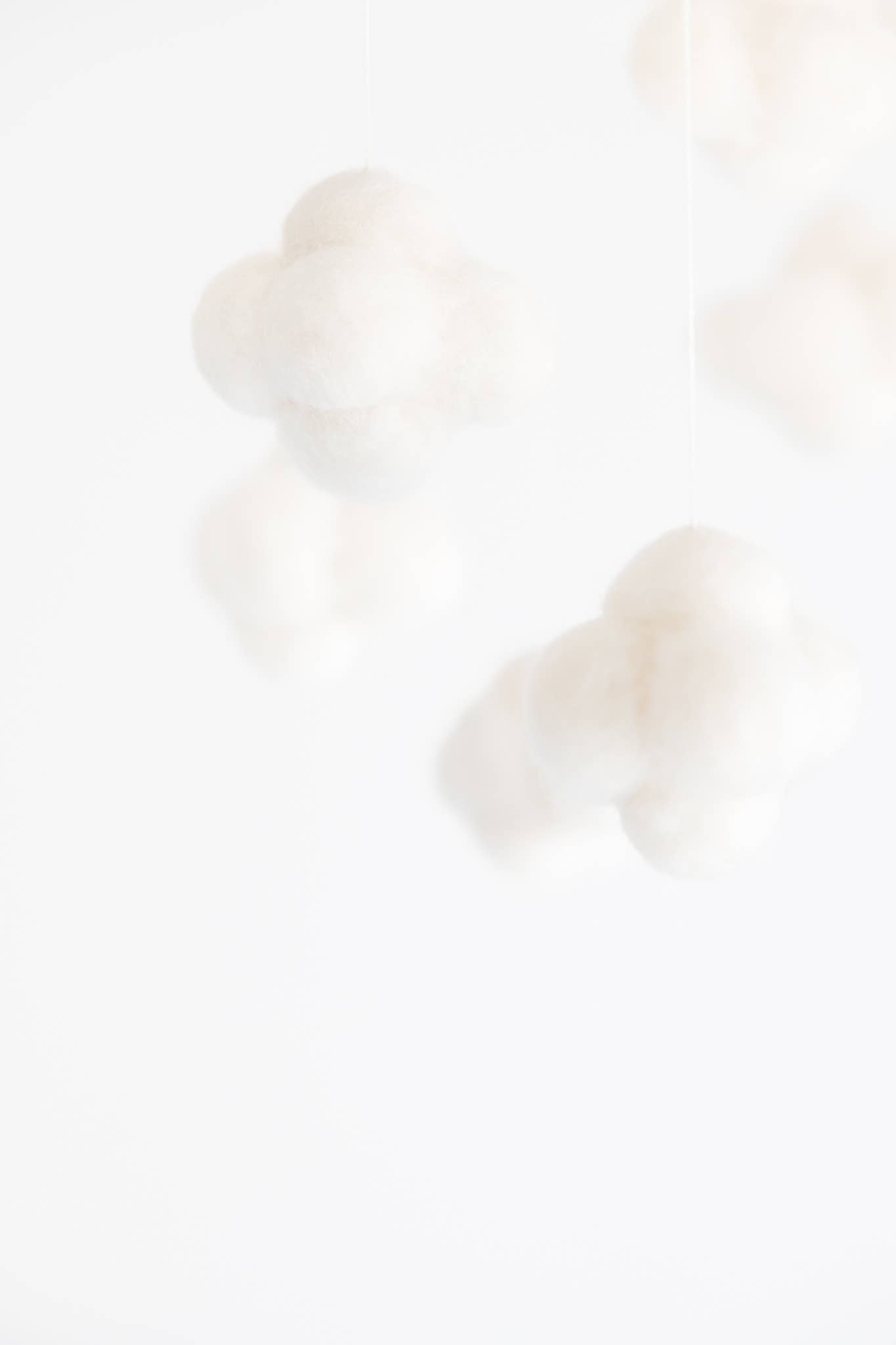 Handmade Cloud Crib Mobile
