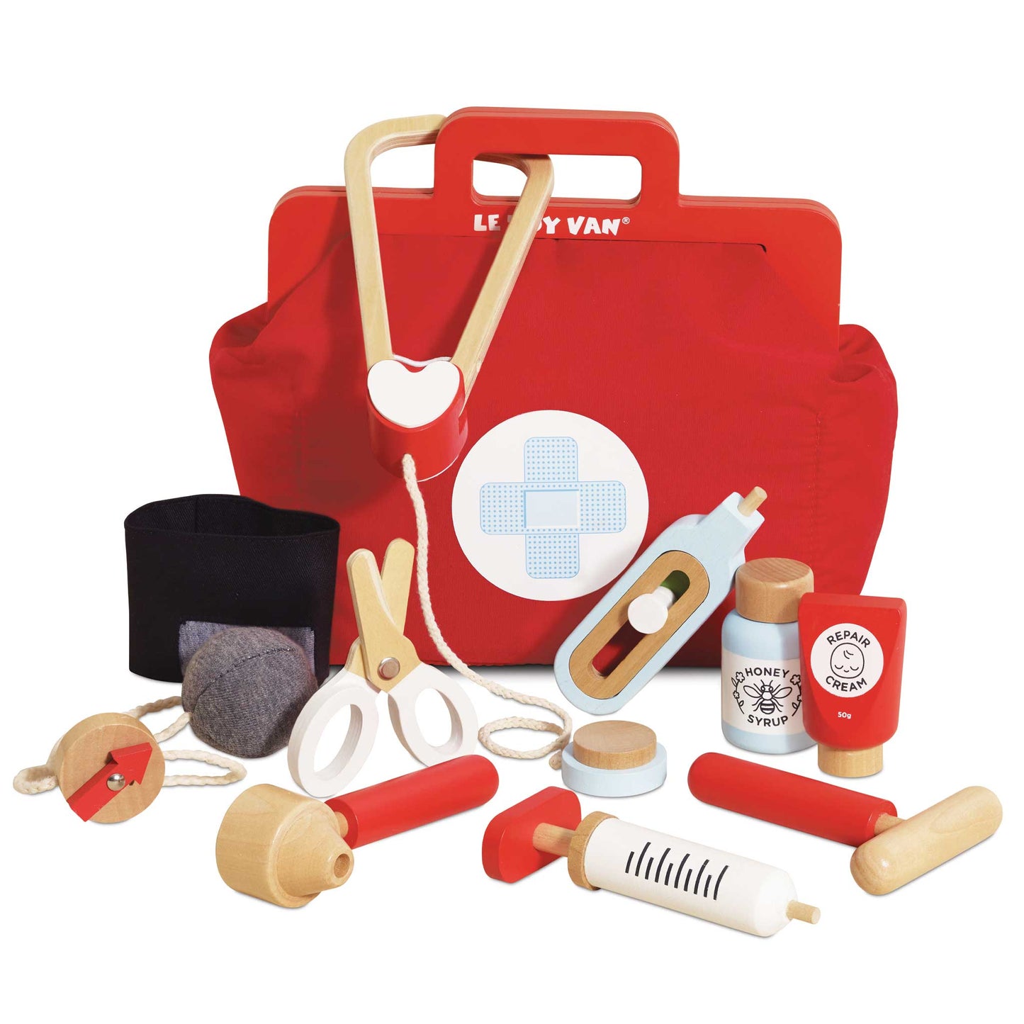Vinatge Doctor Roleplay Wooden Kit