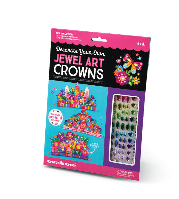 Jewel Art Crowns Unicorn Flowers