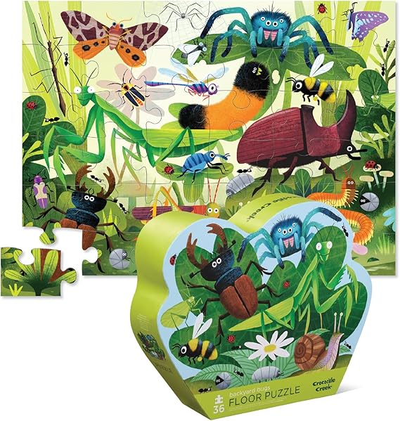 36-pc Puzzle/Backyard Bugs