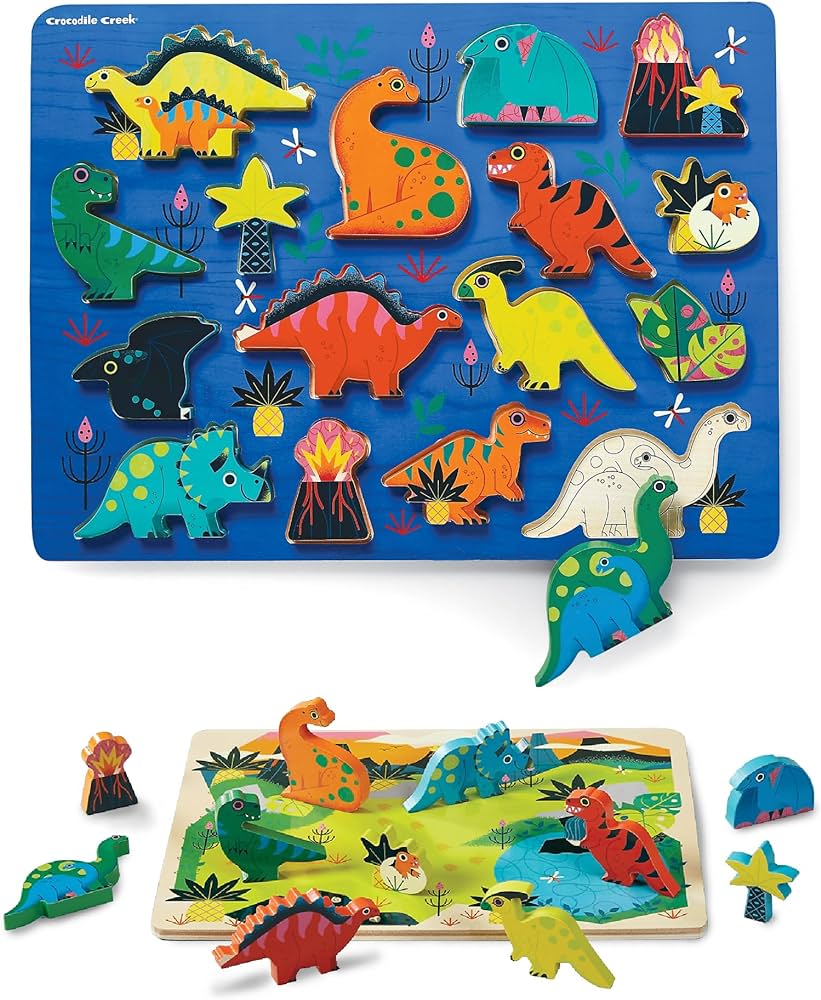 Crocodile Creek Wooden Puzzles