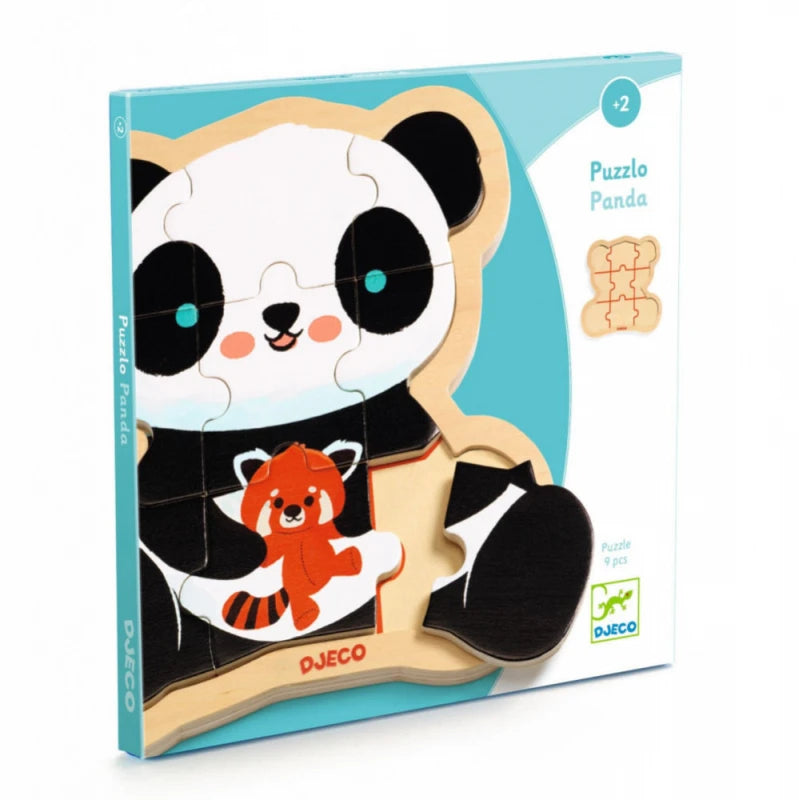 Wooden Puzzles Puzzlo Panda