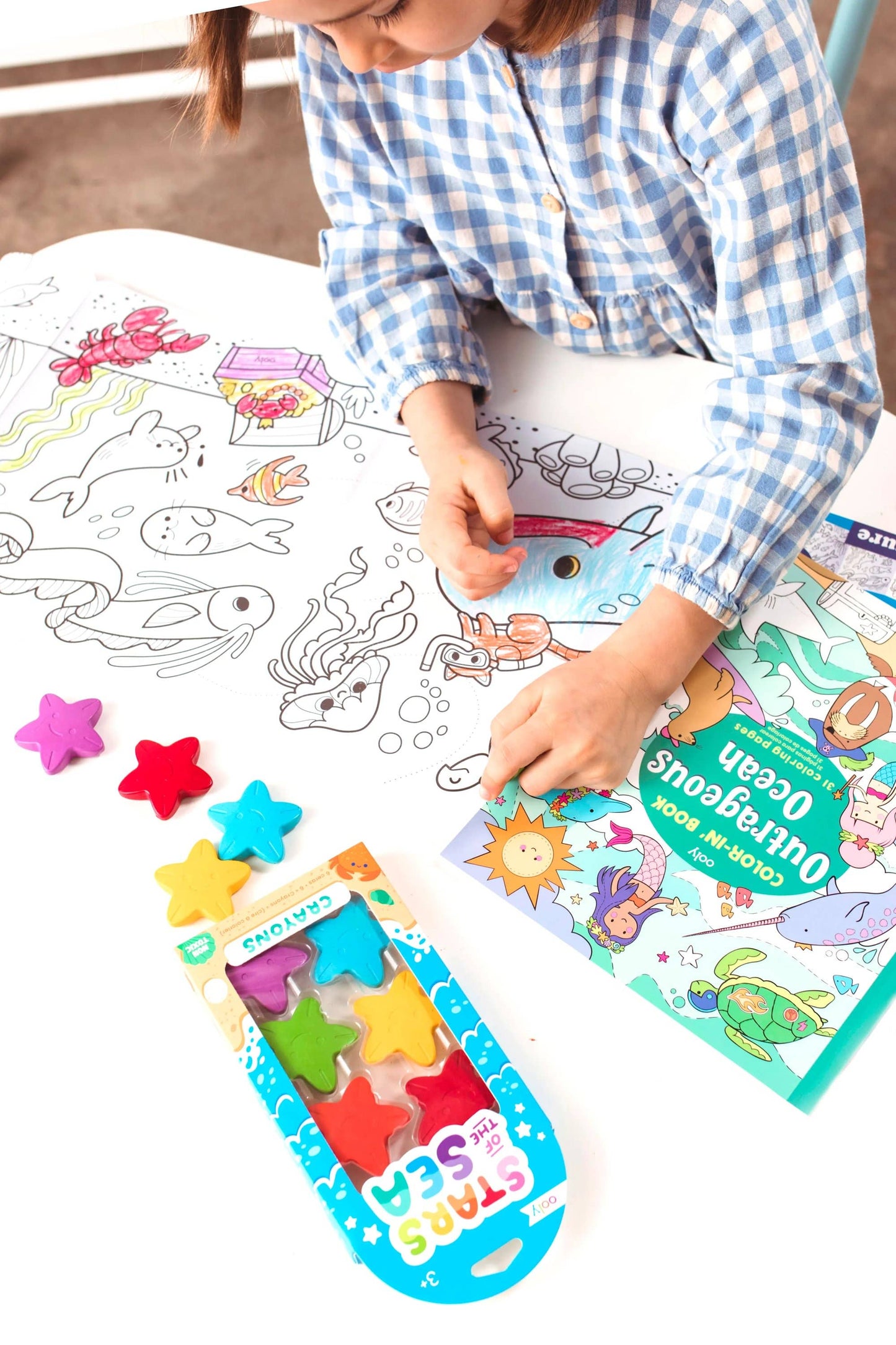 Stars Of The Sea: Crayons (Set of 6)