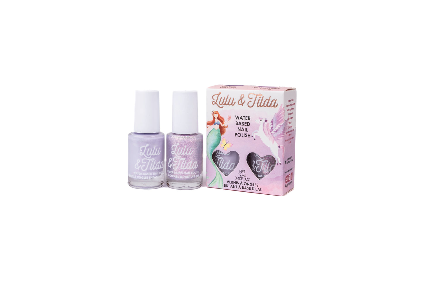Pajama Party Purple Washable Nail Polish - 2 Pack