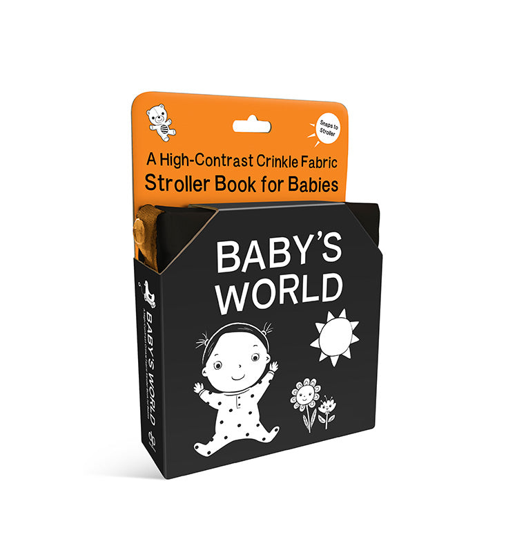 Baby's World: A High-Contrast Crinkle Fabric Strol