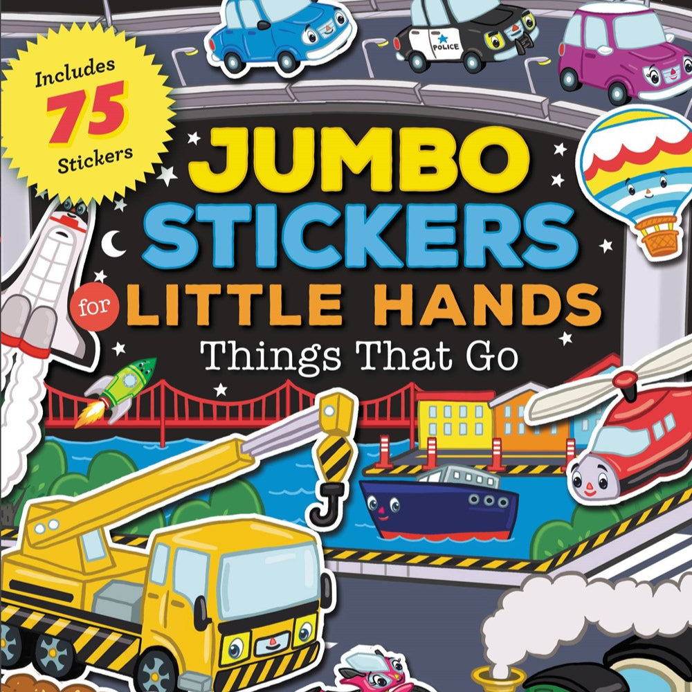 Jumbo Sticker Book: Things that Go