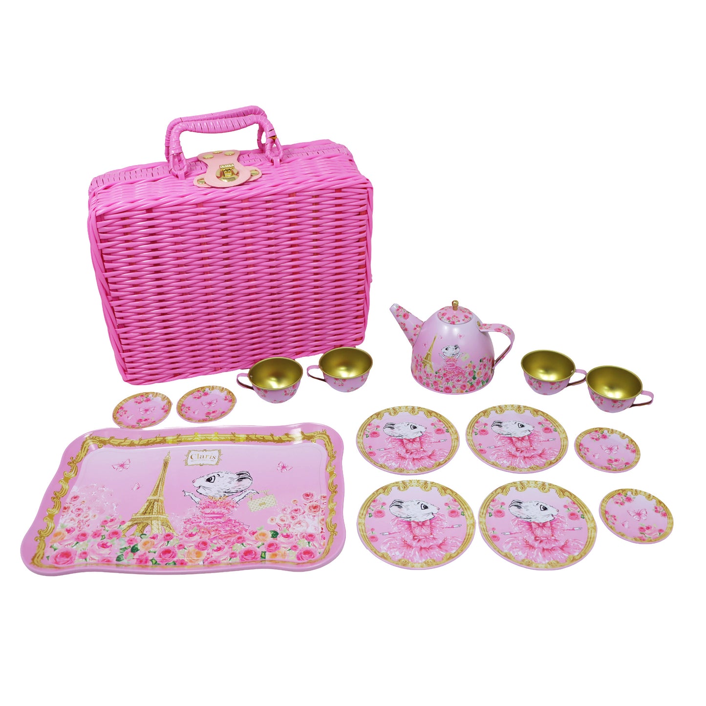 The Chicest Mouse in Paris Picnic Basket