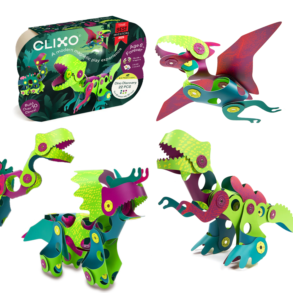 Clixo Dino Discovery Pack