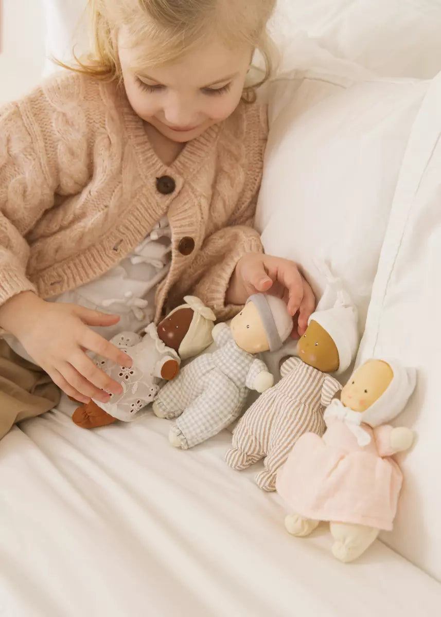 CocoMini - Poppy - Natural Rubber Baby Play Doll