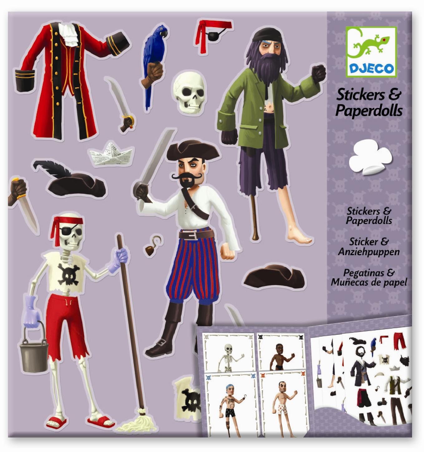 Pirate Paper Dolls