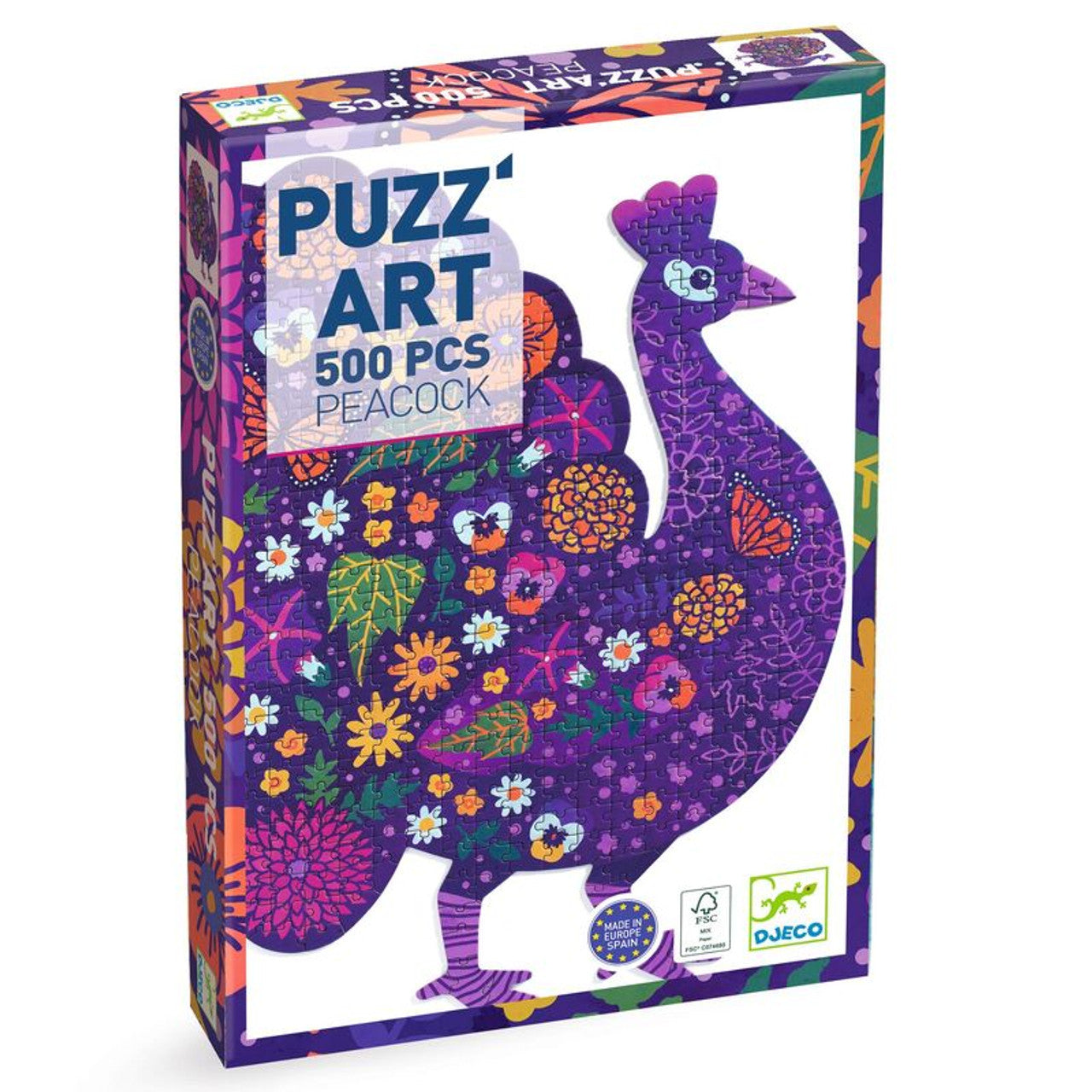 Peacock Puzzle: 500 pc