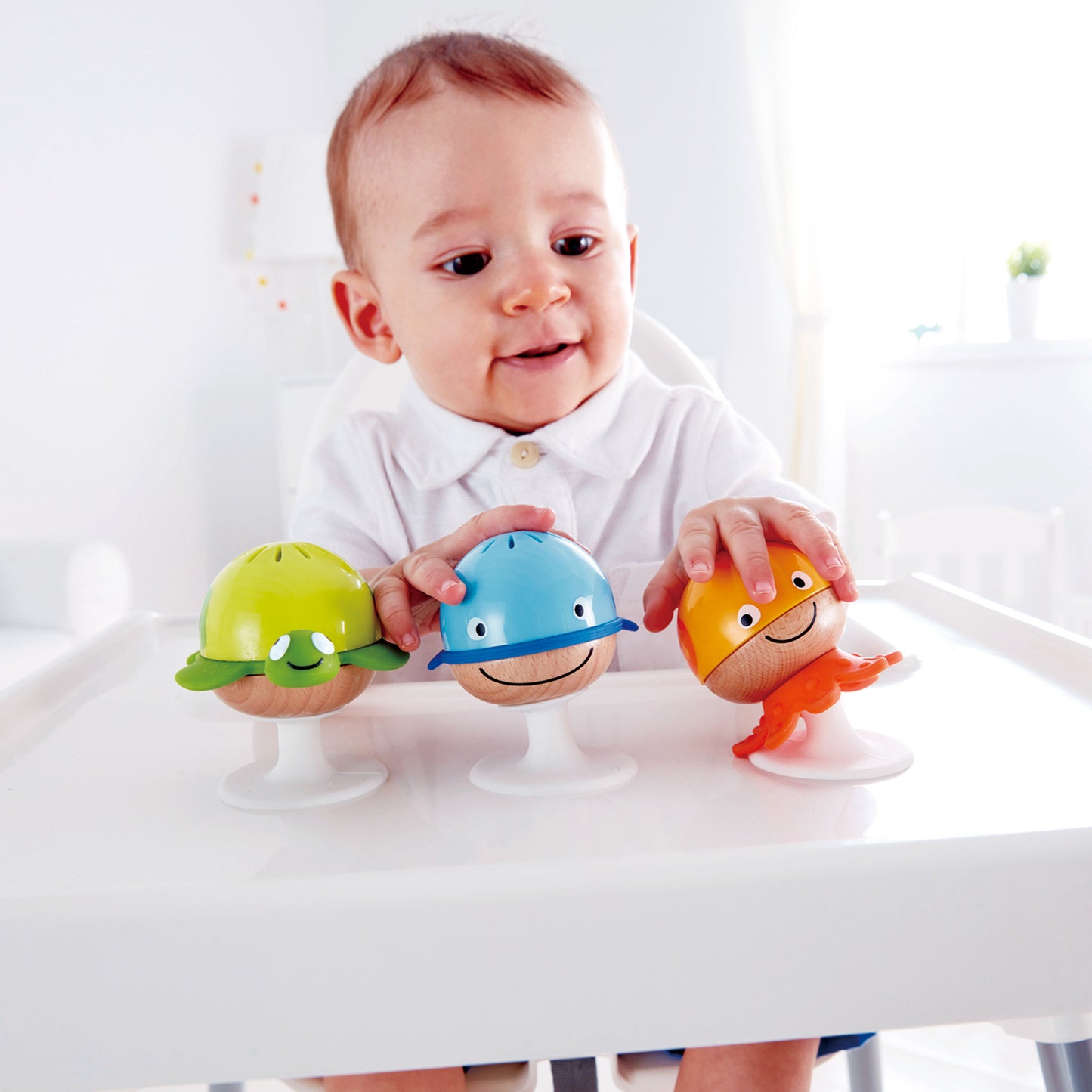 Stay-Put Rattle Set