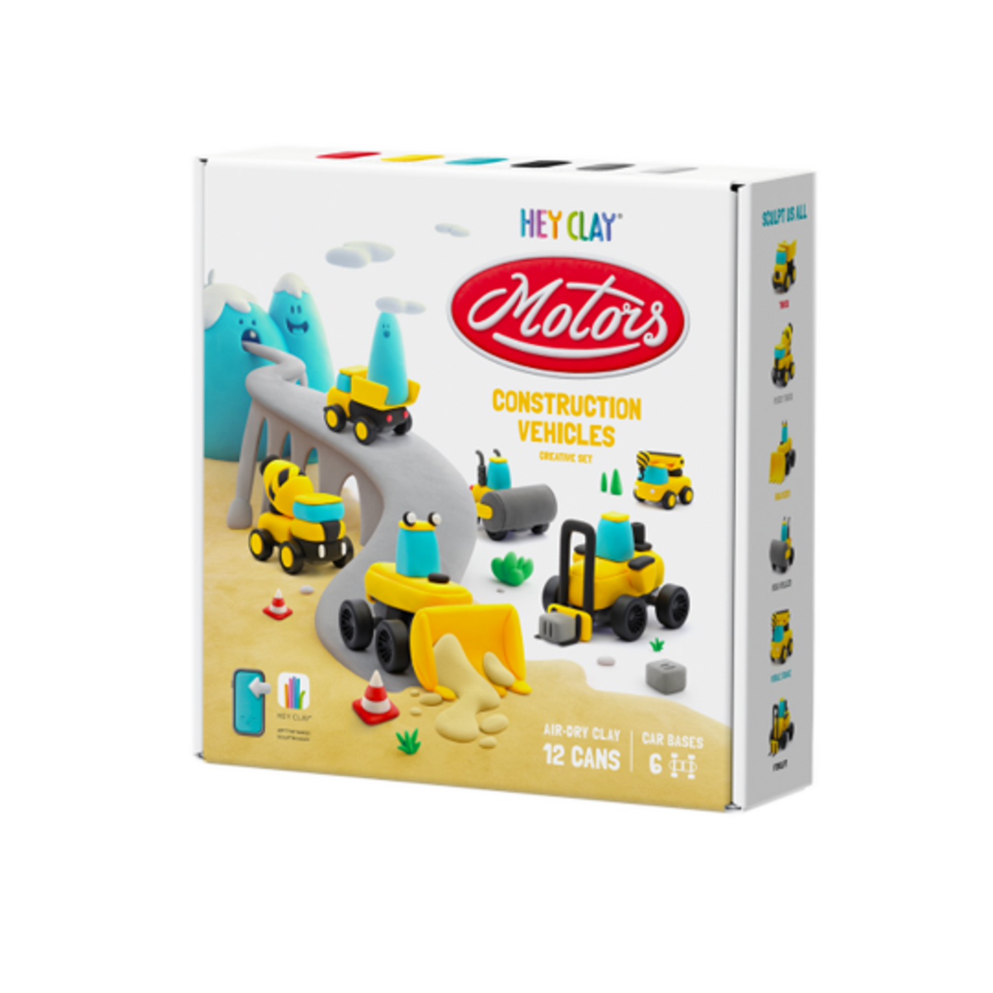 Hey Clay Construction Vehicles