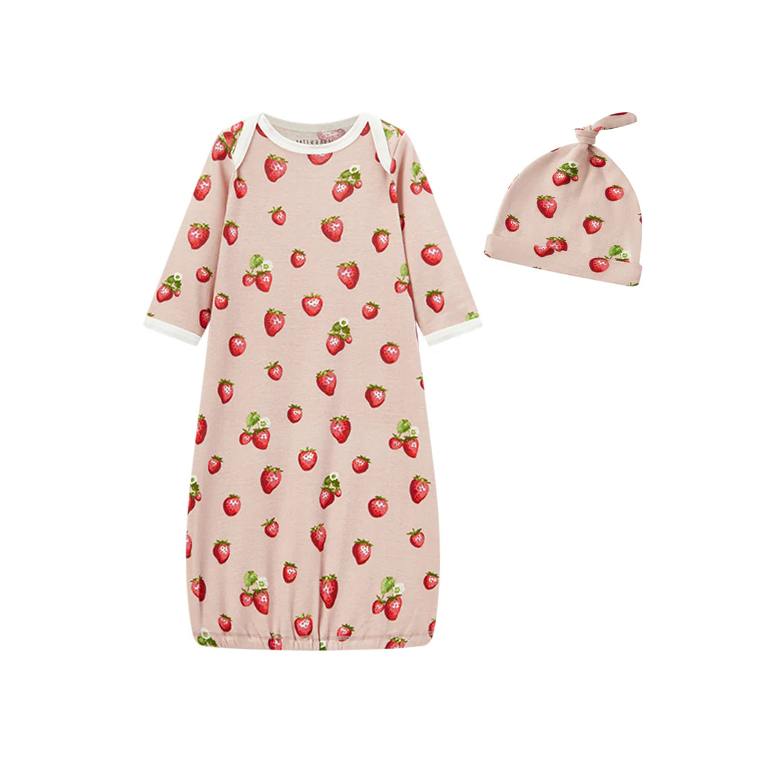 Newborn Gown & Hat Sets 0-3M