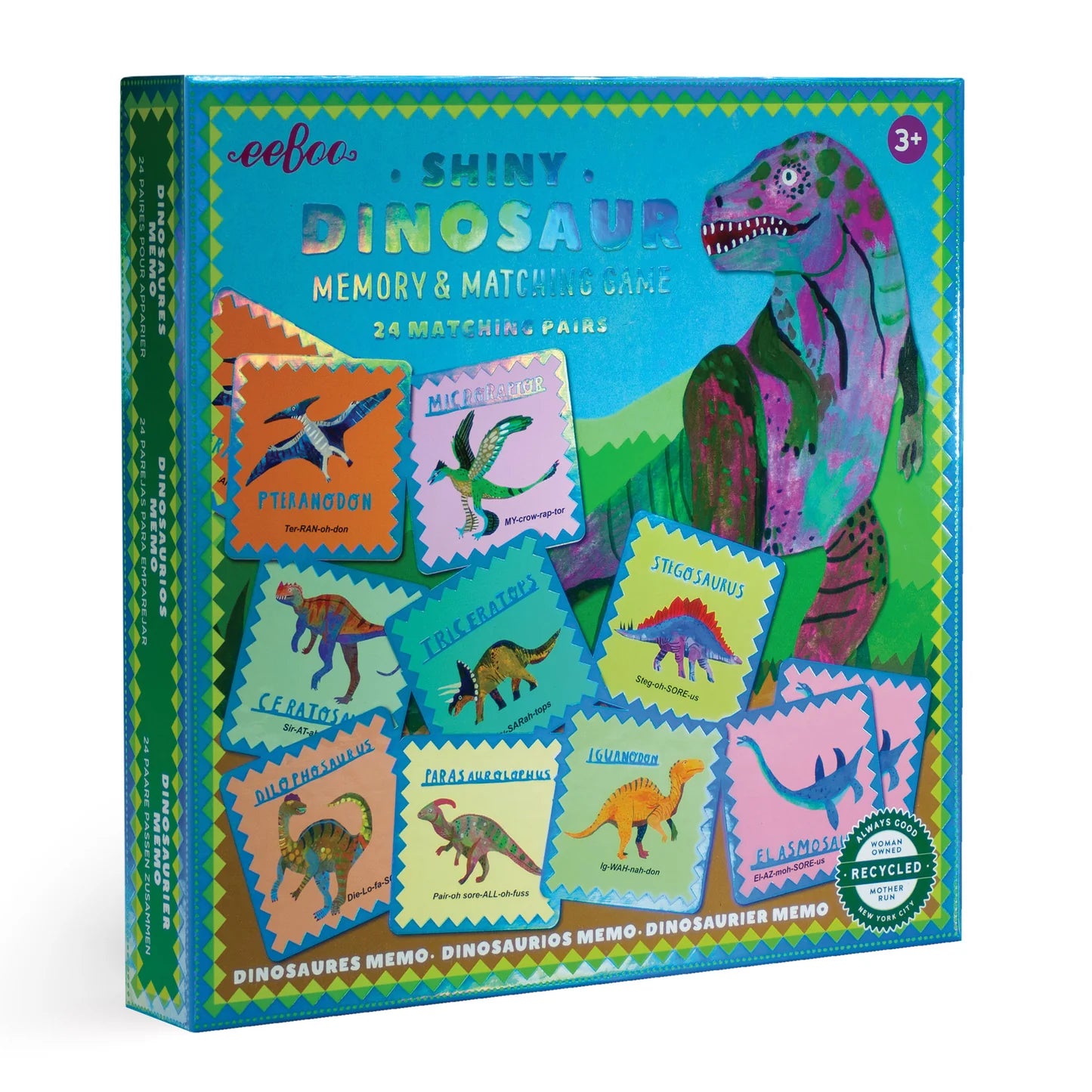 Dino Memory Matching Game